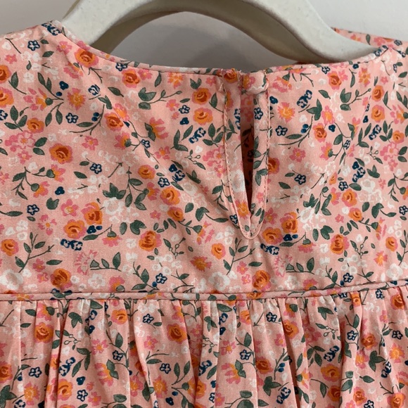 Oak Meadow Peach Posey Blouse - Picture 5 of 5